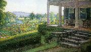 Walter I Cox The Front Porch oil painting picture wholesale